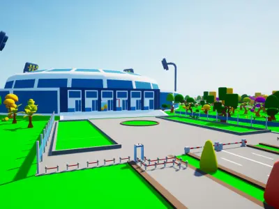 Megapolis City 3D model