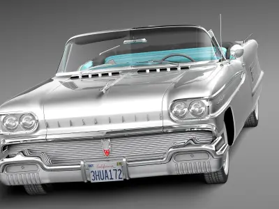 Oldsmobile 88 1958 Convertible 3D model