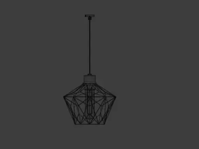 suspended lamp  3D model