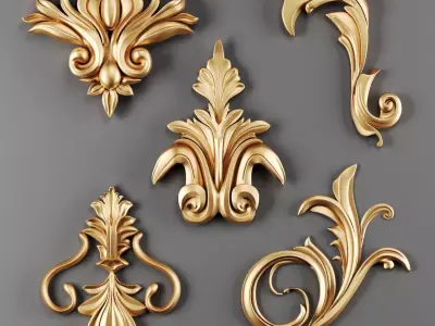 Trim Ornament 138 3D model