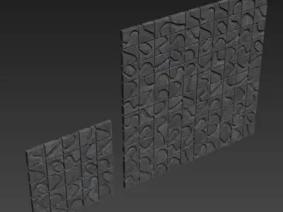 Penel plate  line bend n3 3D model