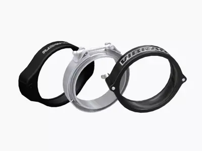 V-Band clamps bundle 3D Model Pack