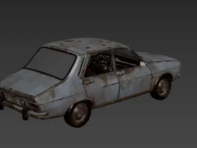The jedi survival car 3D model