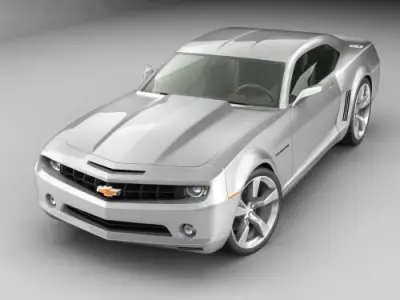 Chevrolet Camaro Concept Coupe CG 3D model