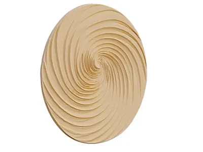 decor set wall panel relief mural CNC 20 3D print model