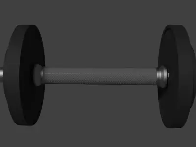 dumbbell 3D model