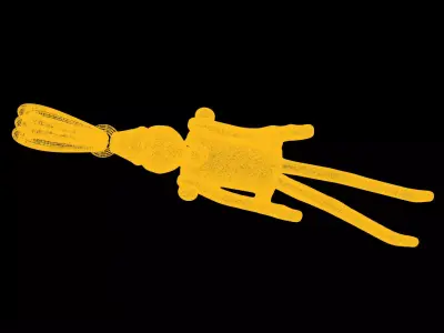  Pinachio pendant charms - one inch pendant 3D print model