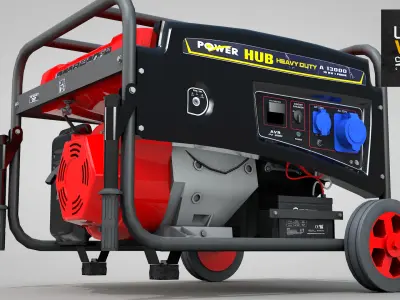 Construction - Generator Hub 10000w 3D model