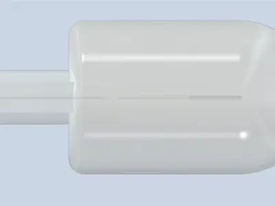 Light bulb W5W 24V 3D model