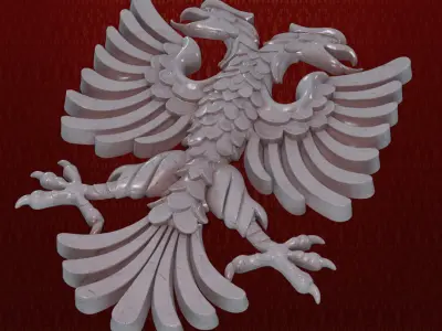 Eagle 3D print model order