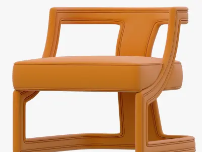 Brabbu BATAK ARMCHAIR 3D model