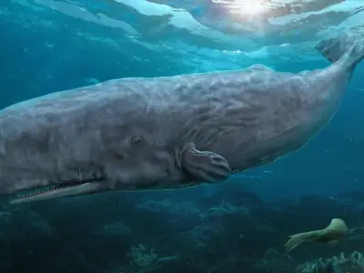 Physeter macrocephalus 3D model