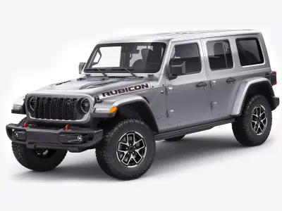 Jeep Wrangler 2024 3D model