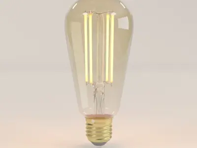 Decorative Edison Bulb LED E24 3D model