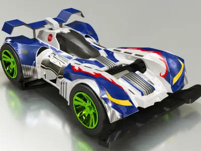 mini4wd 3dmod 3D model