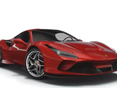 Ferrari F8 Tributo 2023 3D model