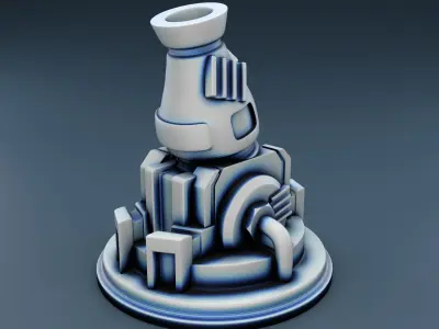 full set - military equipment 3D print model