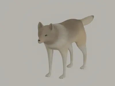 Wolf model 3D model