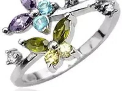 Diamond Ring 3D print model 44