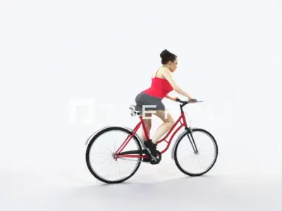 Dream 01L bicycle bike Sports Woman Low-poly 3D model