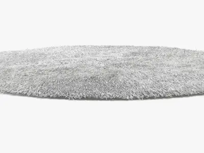 Eliza Round Rug 3D model