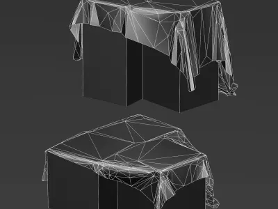 Industrial Props Pack Game Ready Low-poly 3D model