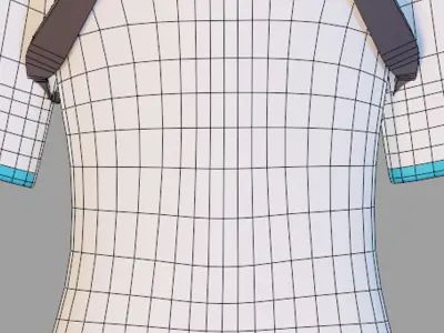 Godot Unofficial Mascot Sophia Low-poly 3D model