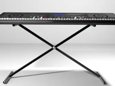 Piano - Electric 3D model