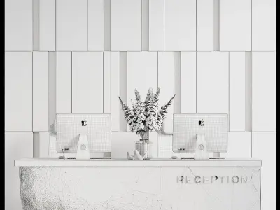 Reception Design 34 3D model