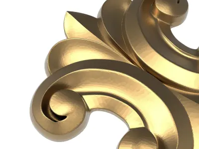  decorative pattern ready for 3D printing 3D model 217