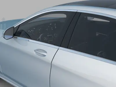 Mercedes benz w222 S class 2018 3D model