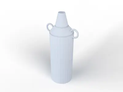 Modern BnW Vase 3D model