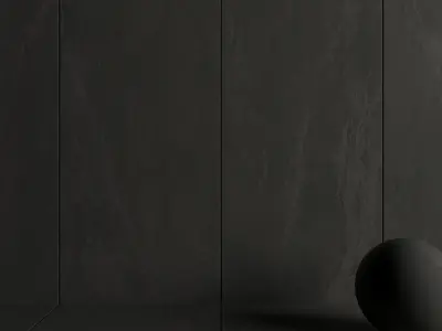 Stone Wall Tiles Tierra Black 120x270 Texture