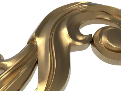  decorative pattern ready for 3D printing 3D model