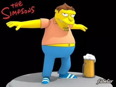 Barney Gumble 3D model