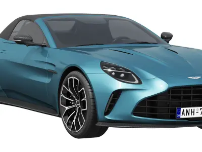 Aston Martin Vantage Roadster 2026 3D model
