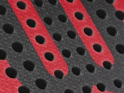 Padel Racket 3d Model 4K PBR Textures Realistic Tennis Equipment 3D model