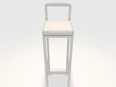 Bar Stool 7 3D model