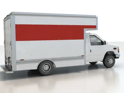 Delivery Truck 3D model