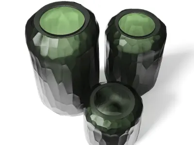 Guaxs Set Smoke Green 3D model