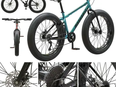 Mongoose Argus ST Mechanical Disc Brakes 3D model