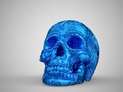 Skull Trinket 3D print model