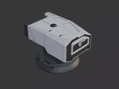 Security Camera Free 3D model purchase