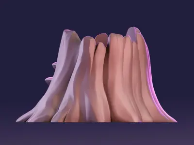 Gnomo House- Planter- Free Support- Print in place 3D print model