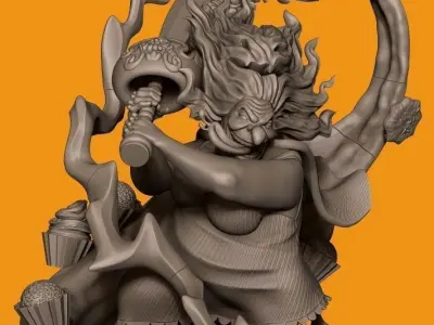 Big Mom - Sweet Version - One Piece Figure 3D print model 3D print model