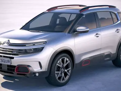 Citroen C5 Aircross 2018 3D model