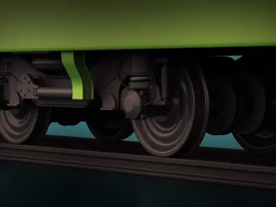 Train 3D model