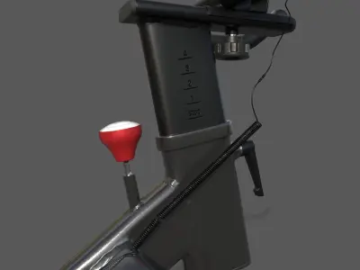 Exercise Bike 3D model