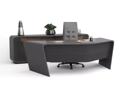 V Business Office Set  3D model