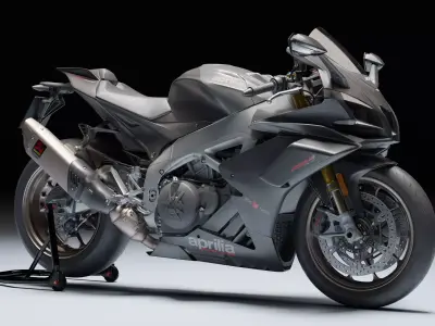 Aprilia RSV4 Factory 1100 2019 Low-poly 3D model